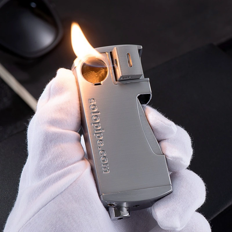 Creative Side Pressure Ignition Oblique Fire Flame Lighter