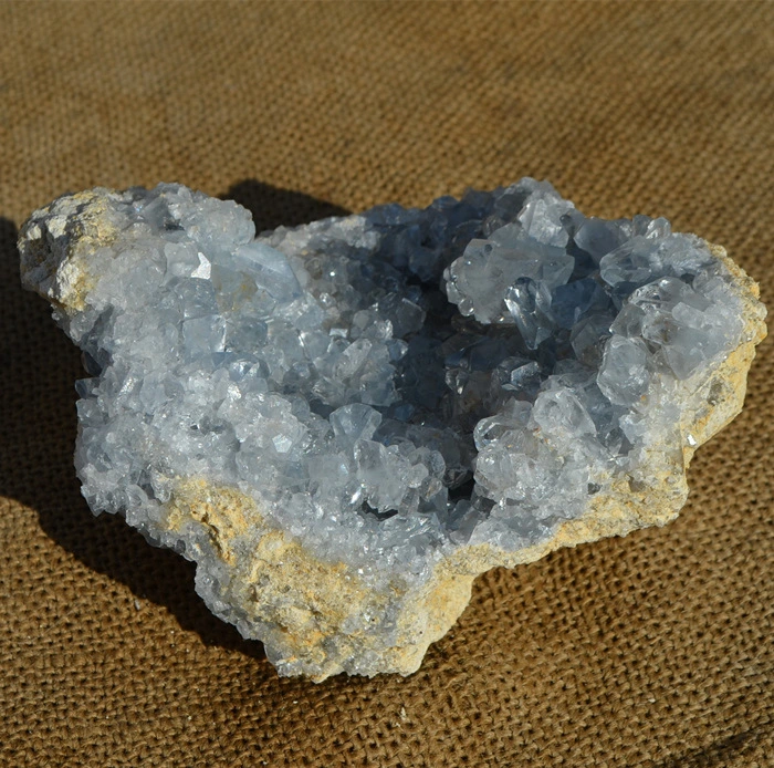 Natural Kyanite Cluster Kyanite Travertine Specimen