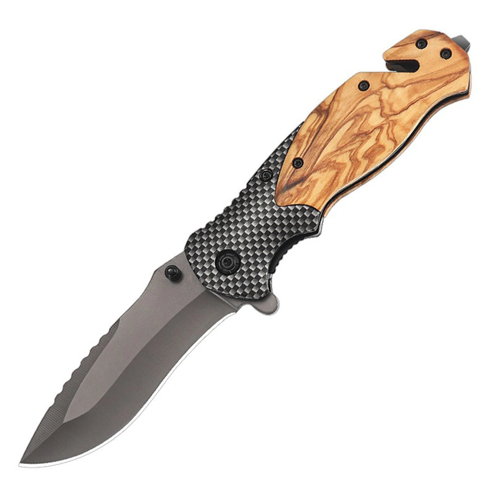 Folding Knife Stainless Steel Knife Multifunctional Knife for Outdoor