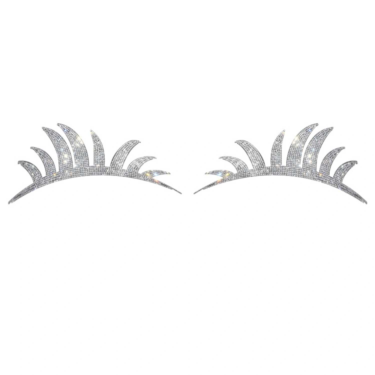 Eyelash Headlight Decals, Rhinestone Stickers Funny Decals for Car