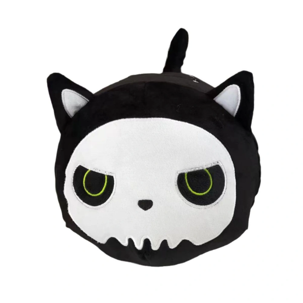 Halloween Cat Plush Cute Black Cat Stuffed Toy Animal Plushie for Kids