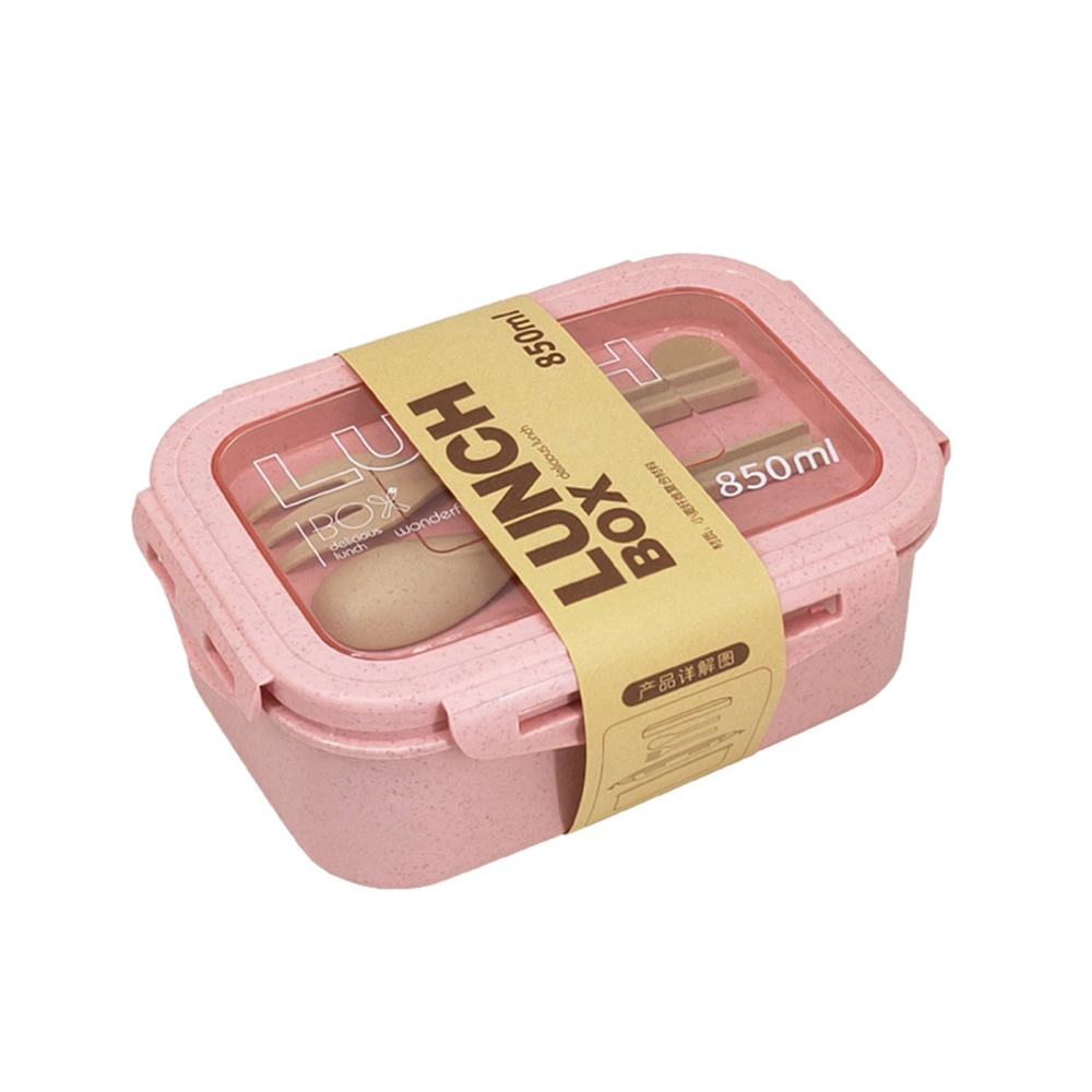 Classic Bento Box Leak-Proof 2 Compartment Lunch Container Box