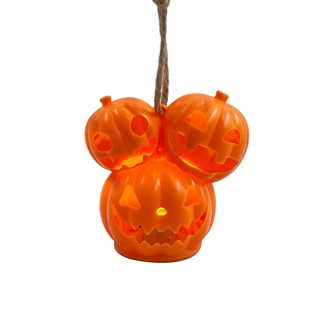 Hanging Lighted Pumpkins Decorations Yard Halloween Garden Ornament