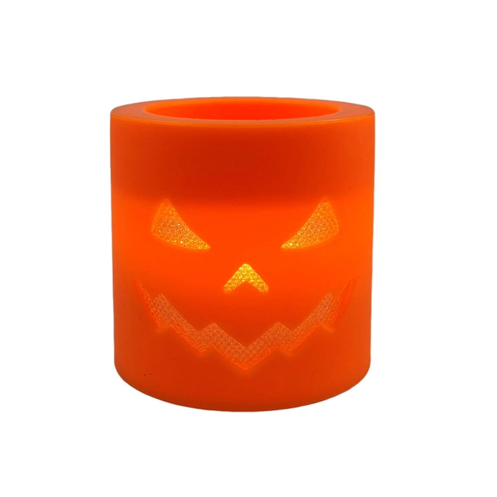 Halloween LED Candle Pumpkin Lights, Scary Flameless Flickering Lights