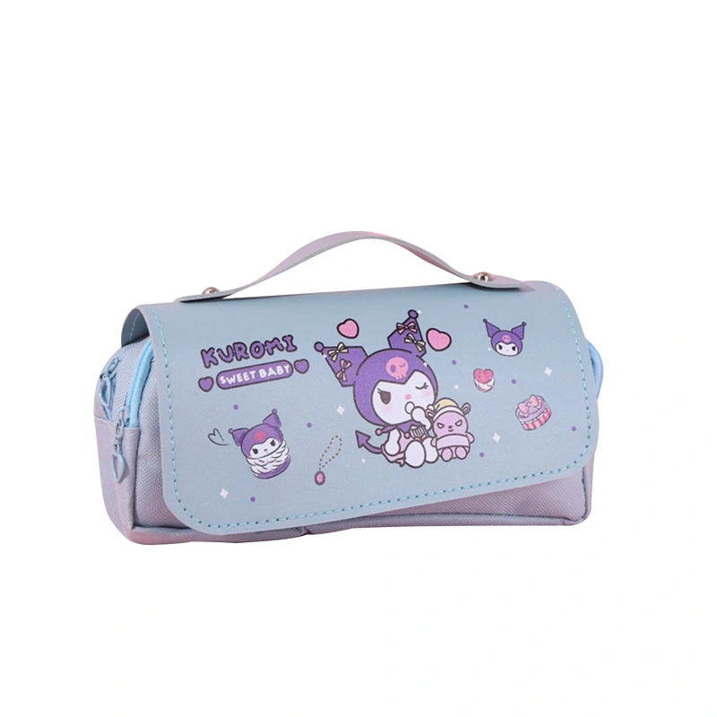 Large Capacity Pencil Case Cartoon Pencil Bag Stationery Storage Case