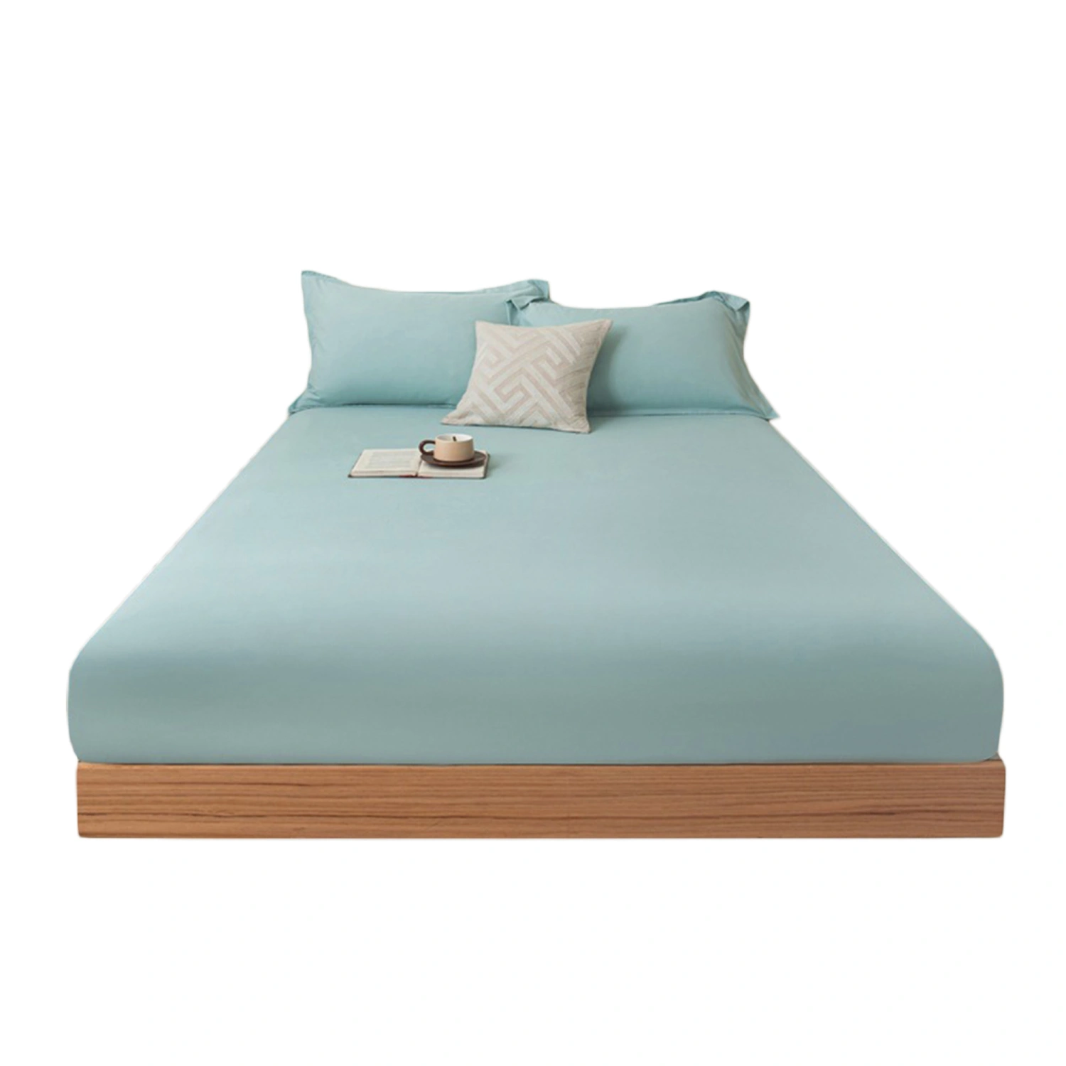Lightweight Queen Sheet Deep Pocket Wrinkle Free Cooling Bedding Sheet
