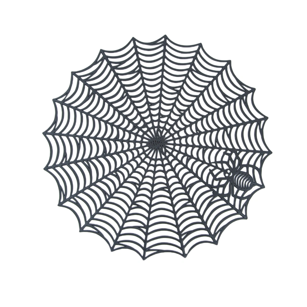 Halloween Spider Web Placemats Heat Insulation Halloween Placemats