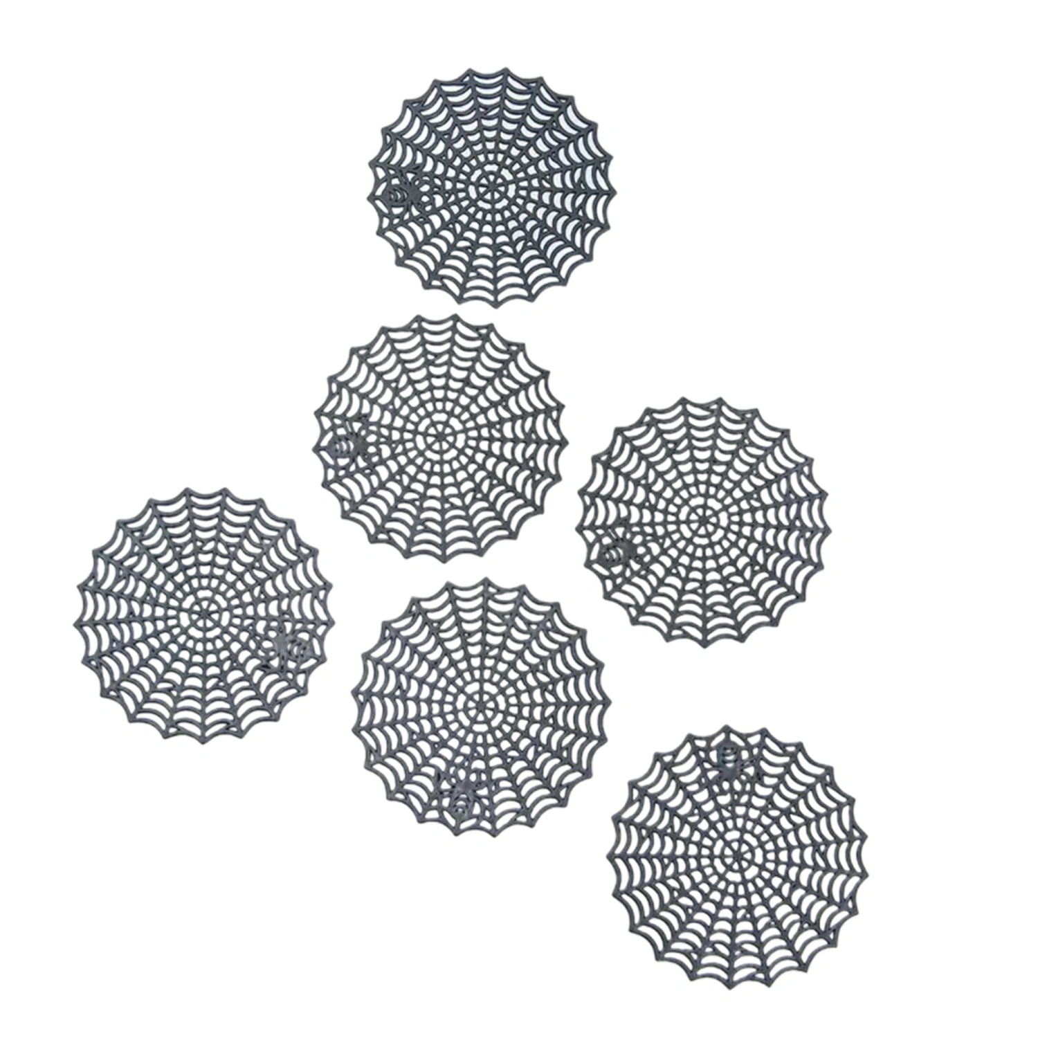 Halloween Spider Web Placemats Heat Insulation Halloween Placemats