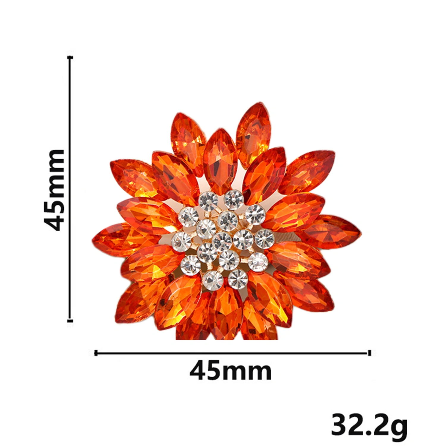 Flower Car Air Freshener, Vent Clip Aromatherapy Diffuser Car Decor