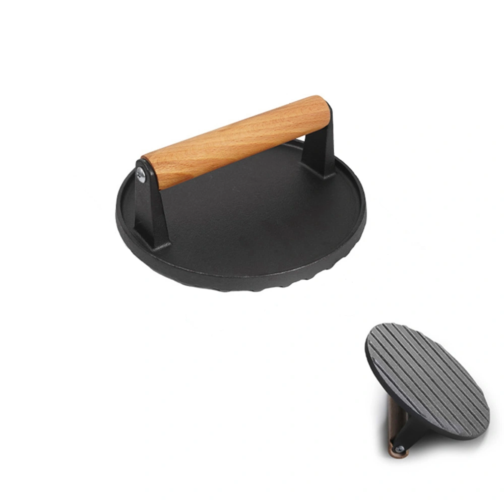 Bacon Press Burger Smasher for Griddle Cast Iron Press for Grill 