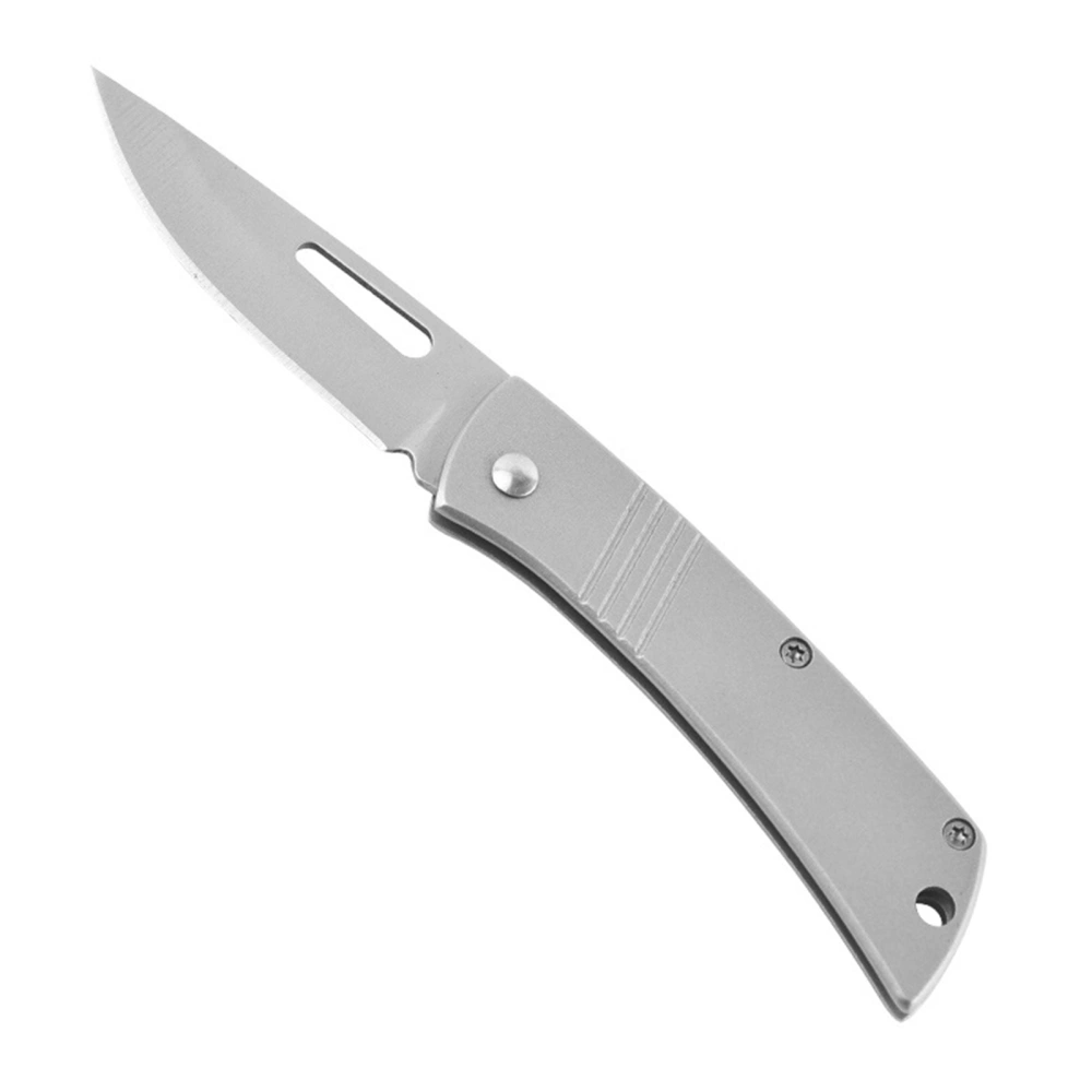 Folding Survival Knife, Stainless Steel Portable Knives, Fruit Knife