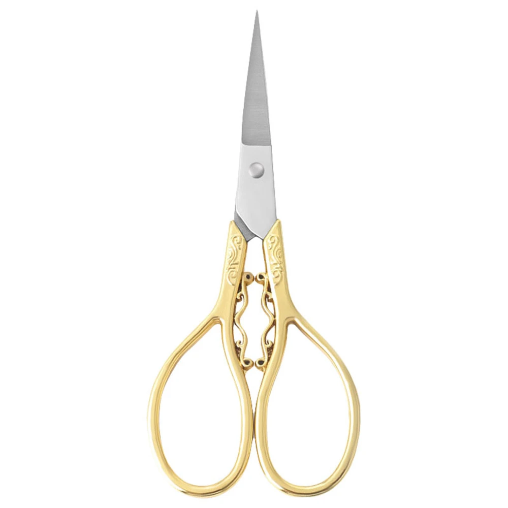 Small Sewing Scissors Sharp Threading Scissors with Alloy Handle