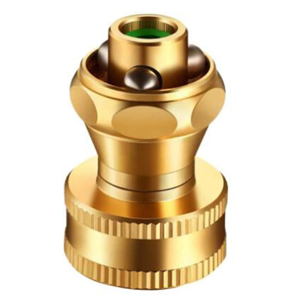 Garden Hose Quick Connectors, Solid Brass Fitting Water Hose Connector