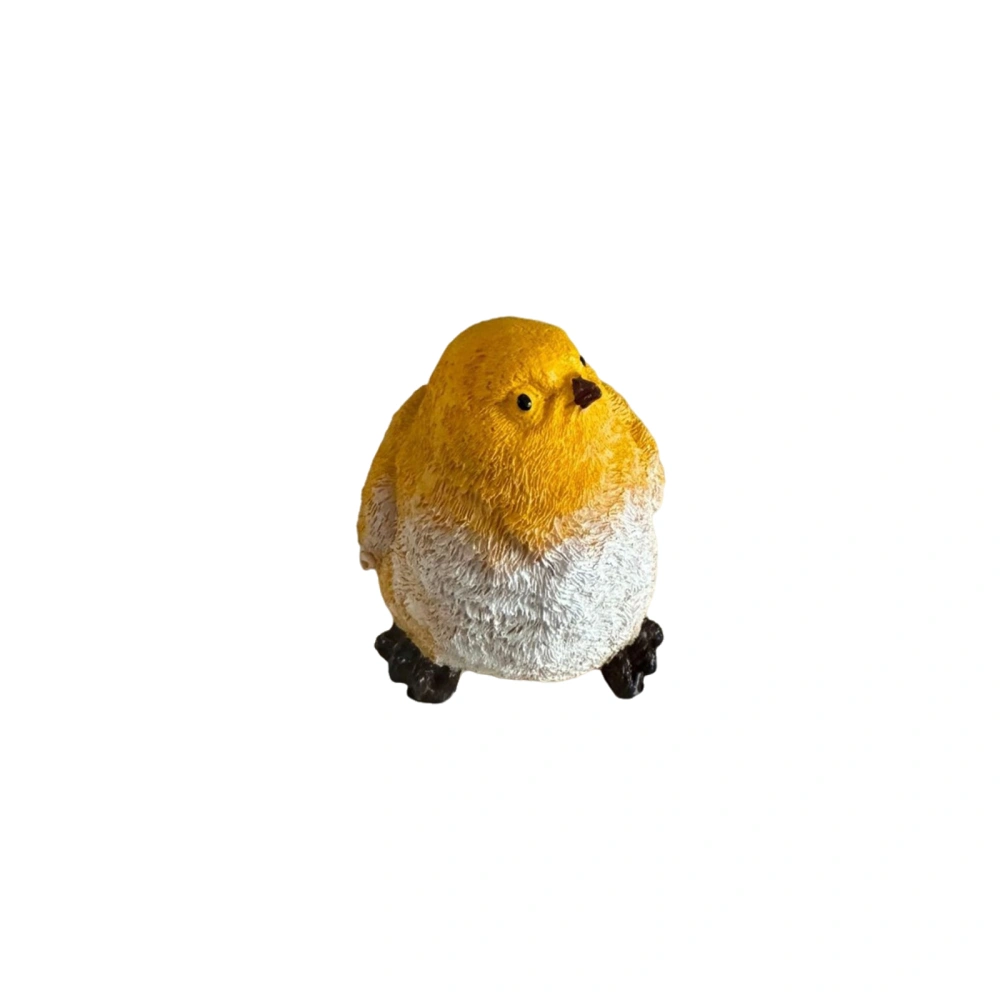 Chick Decor Cute Animal Figurine Resin Statue Easter Decorations