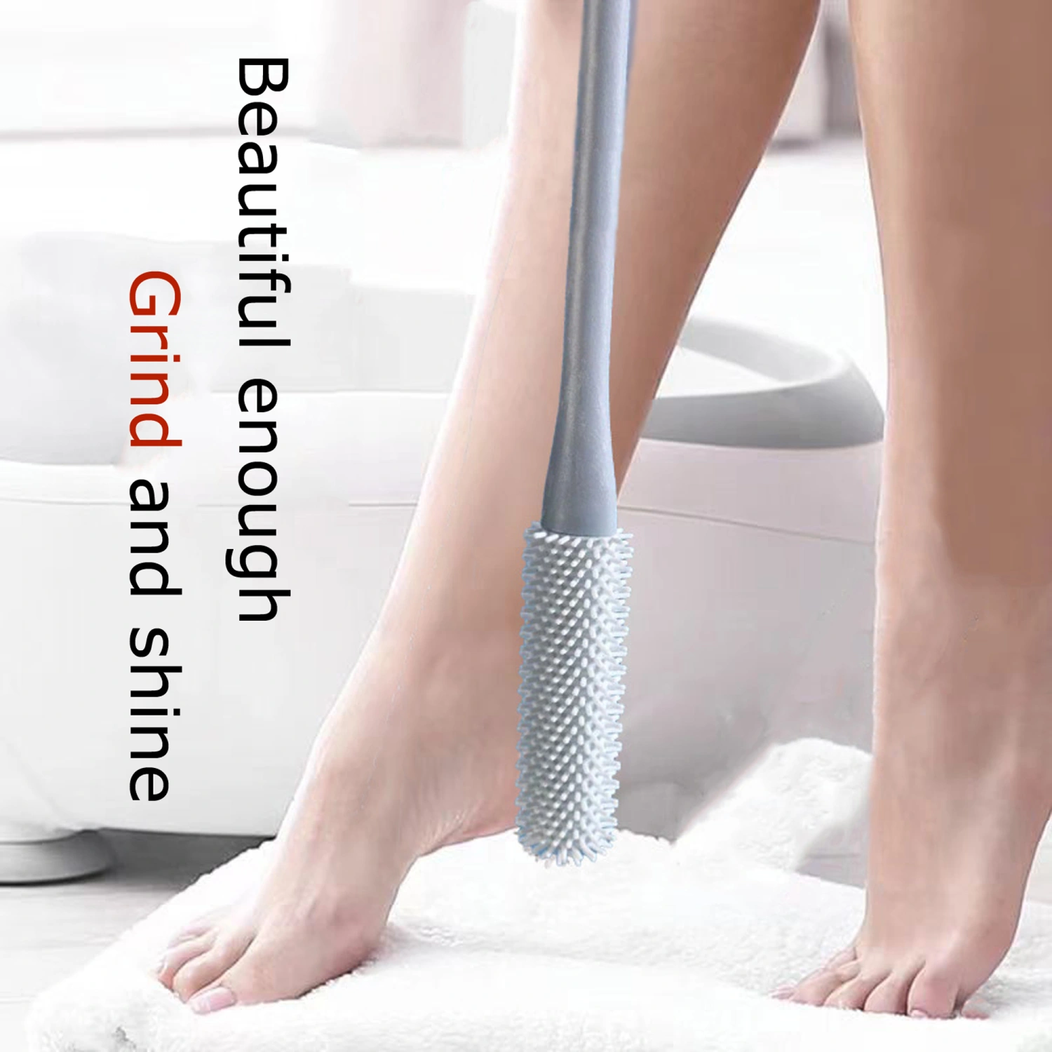 Toe Cleaning Brush Foot Scrubber for Shower Soft Feet Scrub Brush 