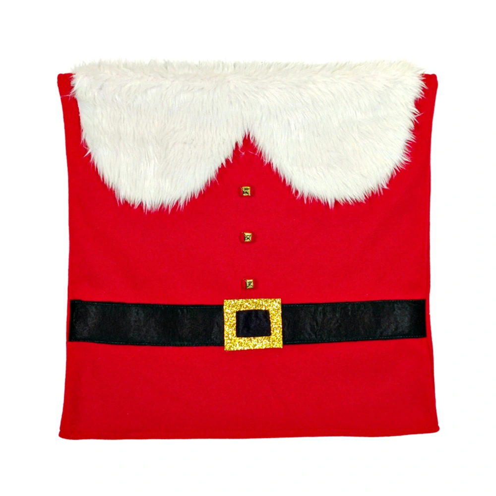 Christmas Chair Back Covers Cute Santa Claus Dining Chair Caps