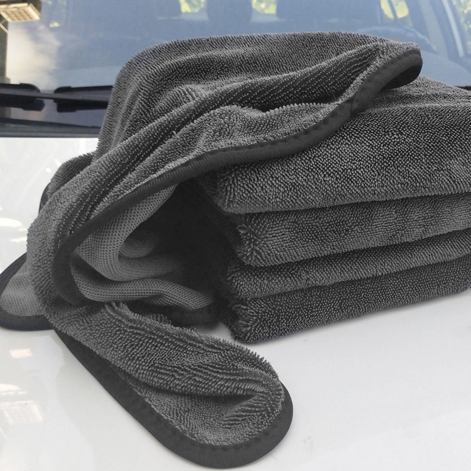 Thick Car Wash Towel Auto Detailing Premium Microfiber Rag Cloth