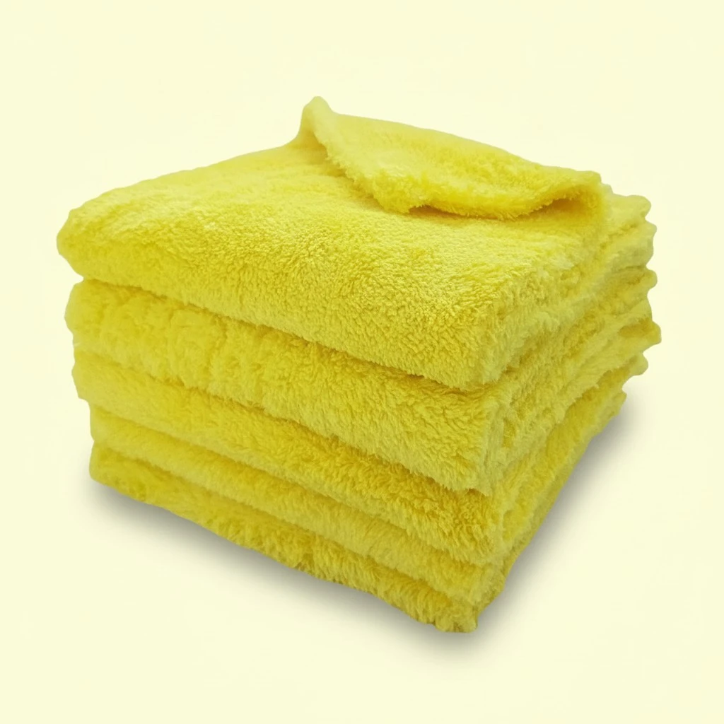 Microfiber Towels for Cars Absorbent Car Cleaning Cloths Stretch-Free