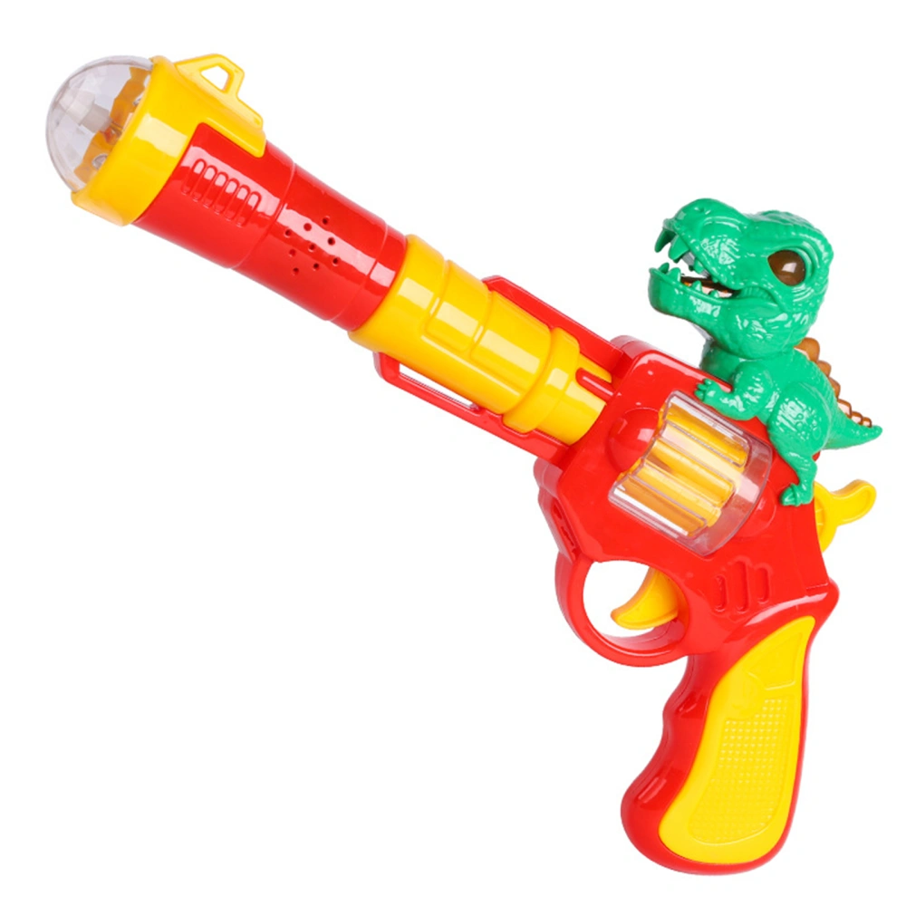 Light Up Dinosaur Toy Pistol for Kids Projection Pistol Toy with Music