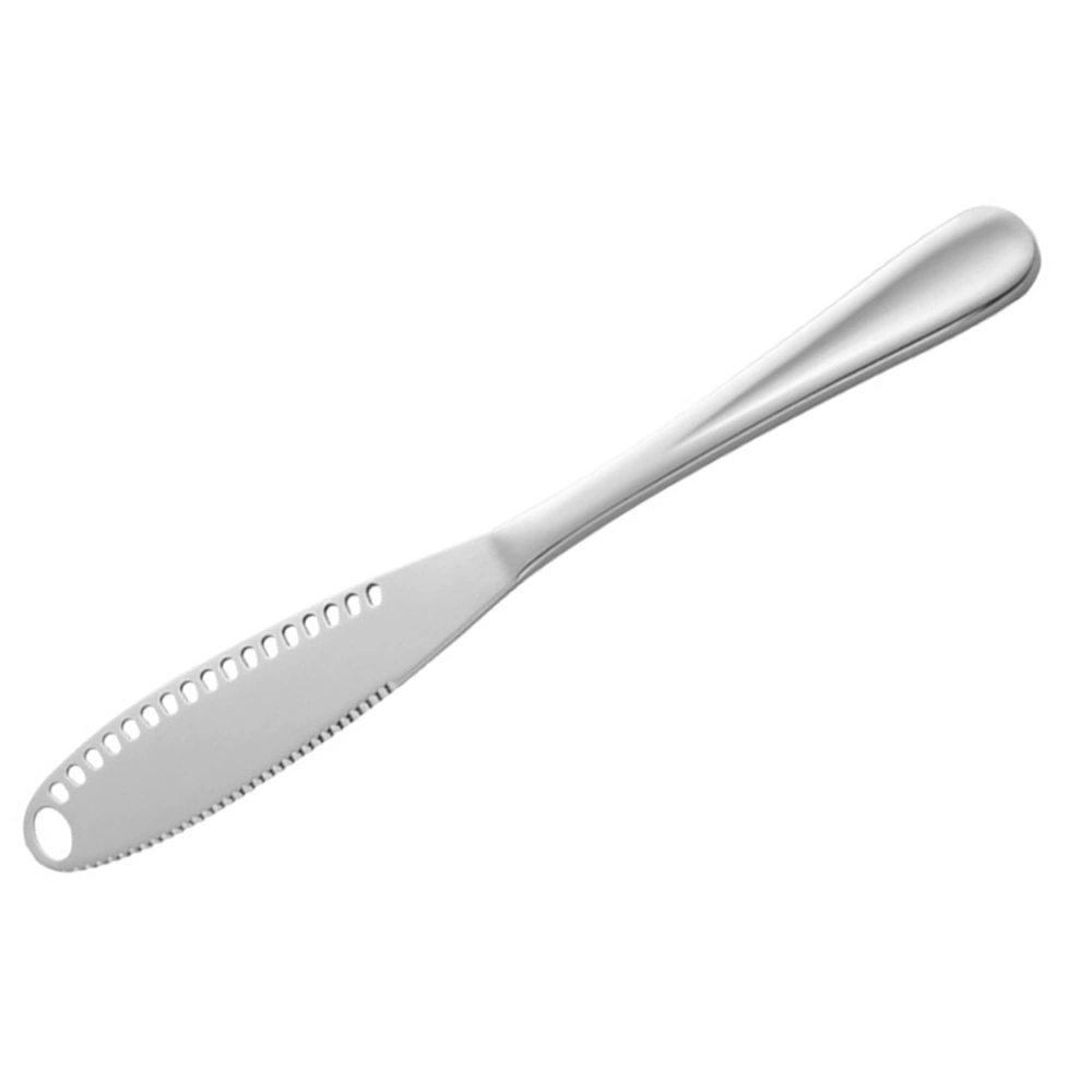 Stainless Steel Cheese Butter Knife Spread Cream Knife with Holes