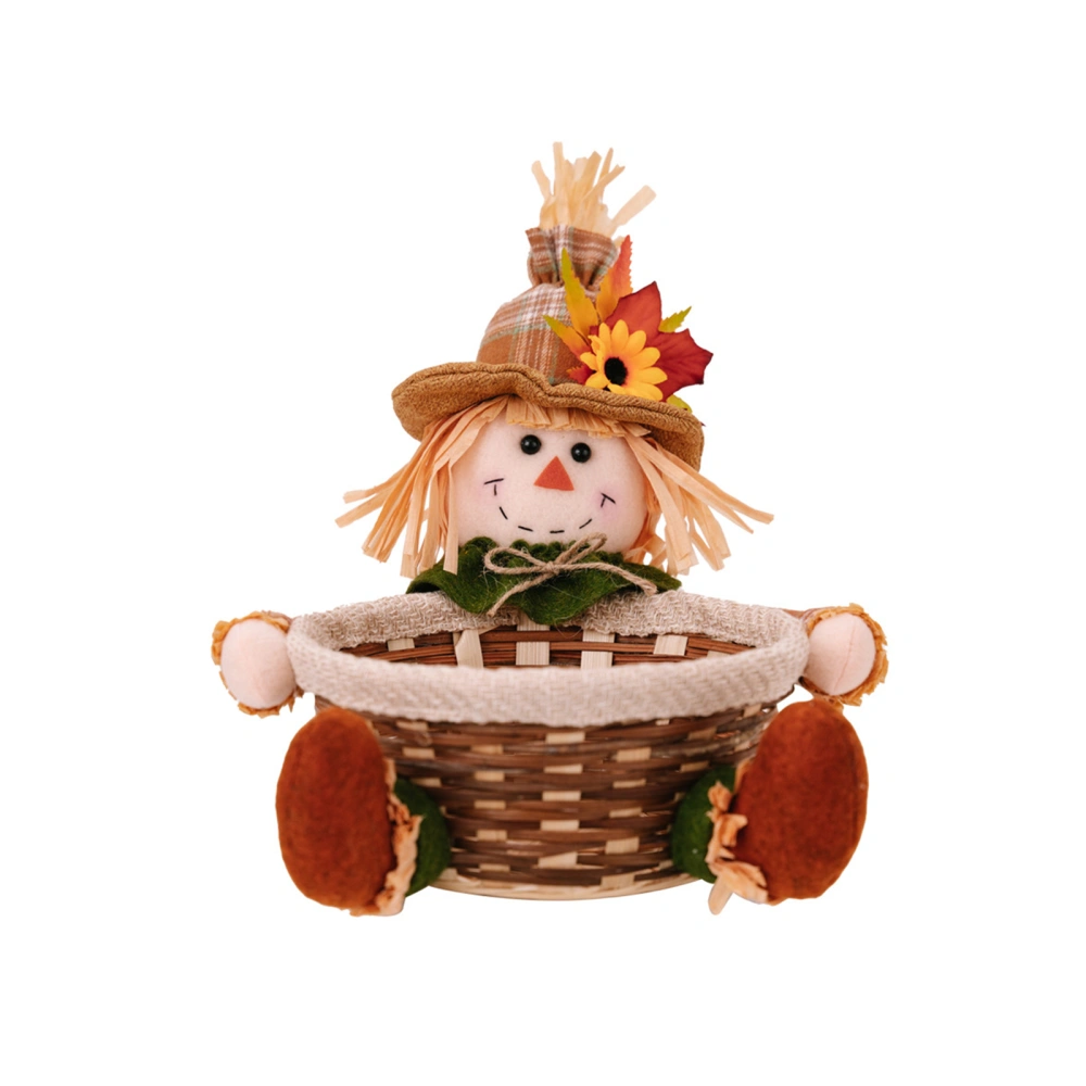 Thanksgiving Storage Organizer, Decorative Candy Basket Organizer