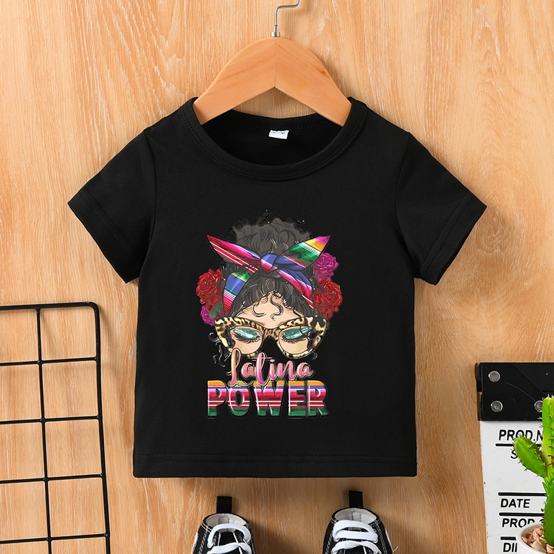 Baby Boy Girl T-Shirt Cartoon Print Short Sleeve Casual Tops