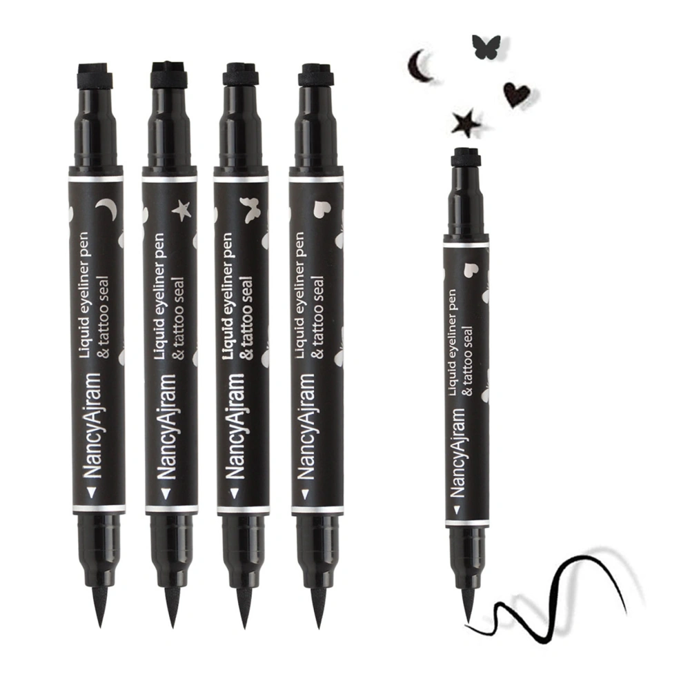 Liquid Eye Liner Stamp Double-Sided Long-Lasting Eyeliner Pen