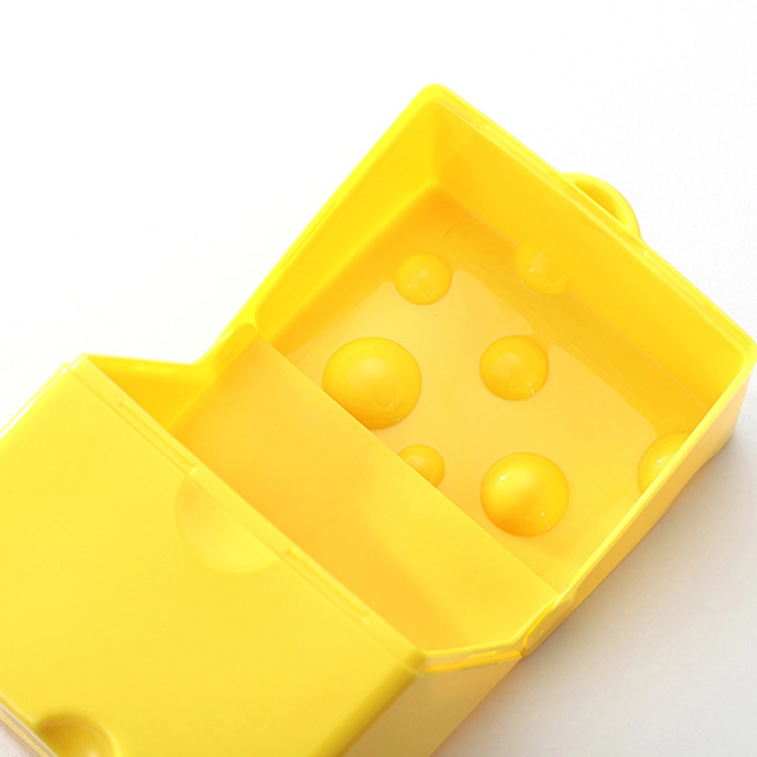 Sliced Cheese Storage Container, Cheese Container with Flip Lid