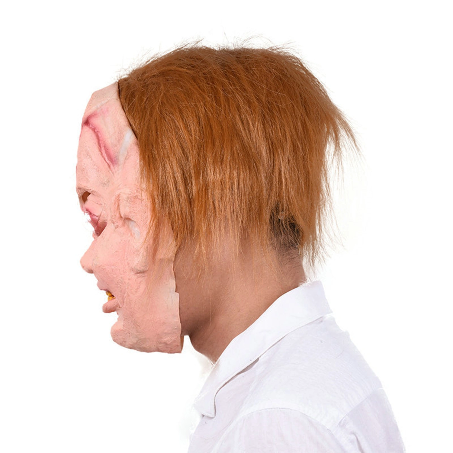 Horror Ghost Face Facewear Terrifying Facewear Scary Face Shield