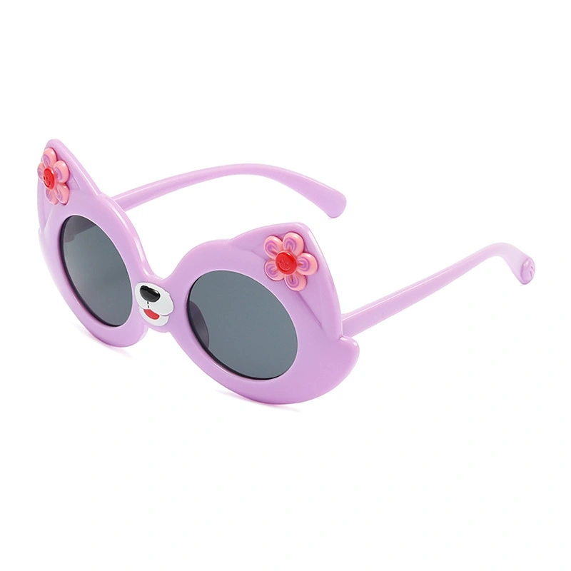 Kids Sunglasses, Cartoon Cat Flower Summer Outdoor Party Sunglasses