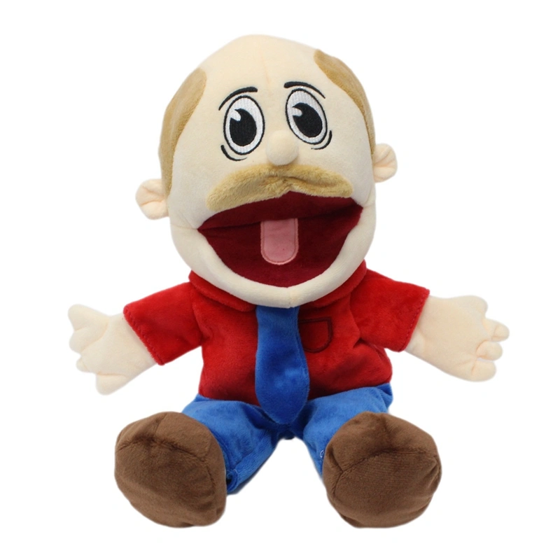 Cartoon Hand Puppet, Cute Soft Plush Doll Soothing Baby Toys