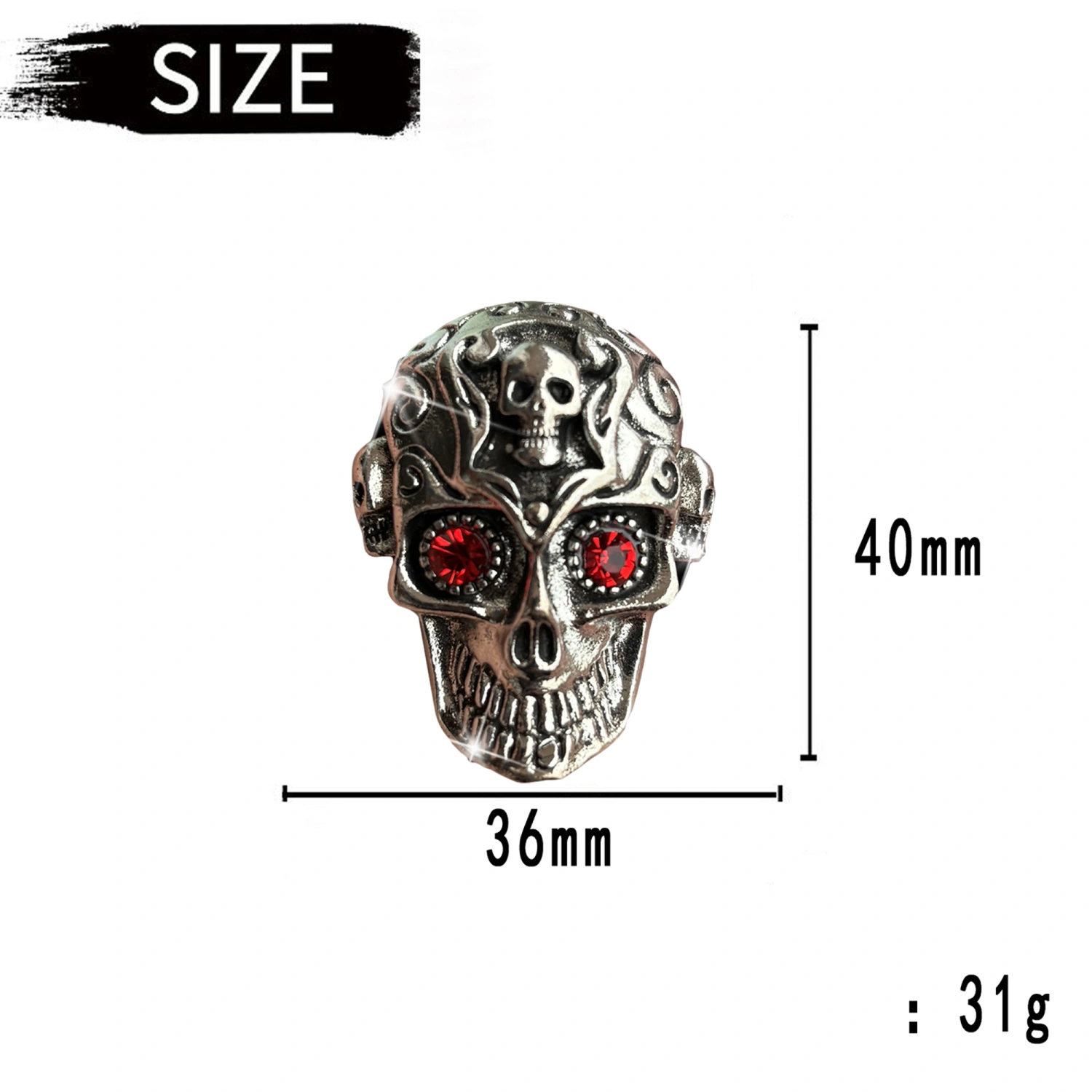 Car Air Freshener Fashion Skull Car Diffuser Air Vent Decorations