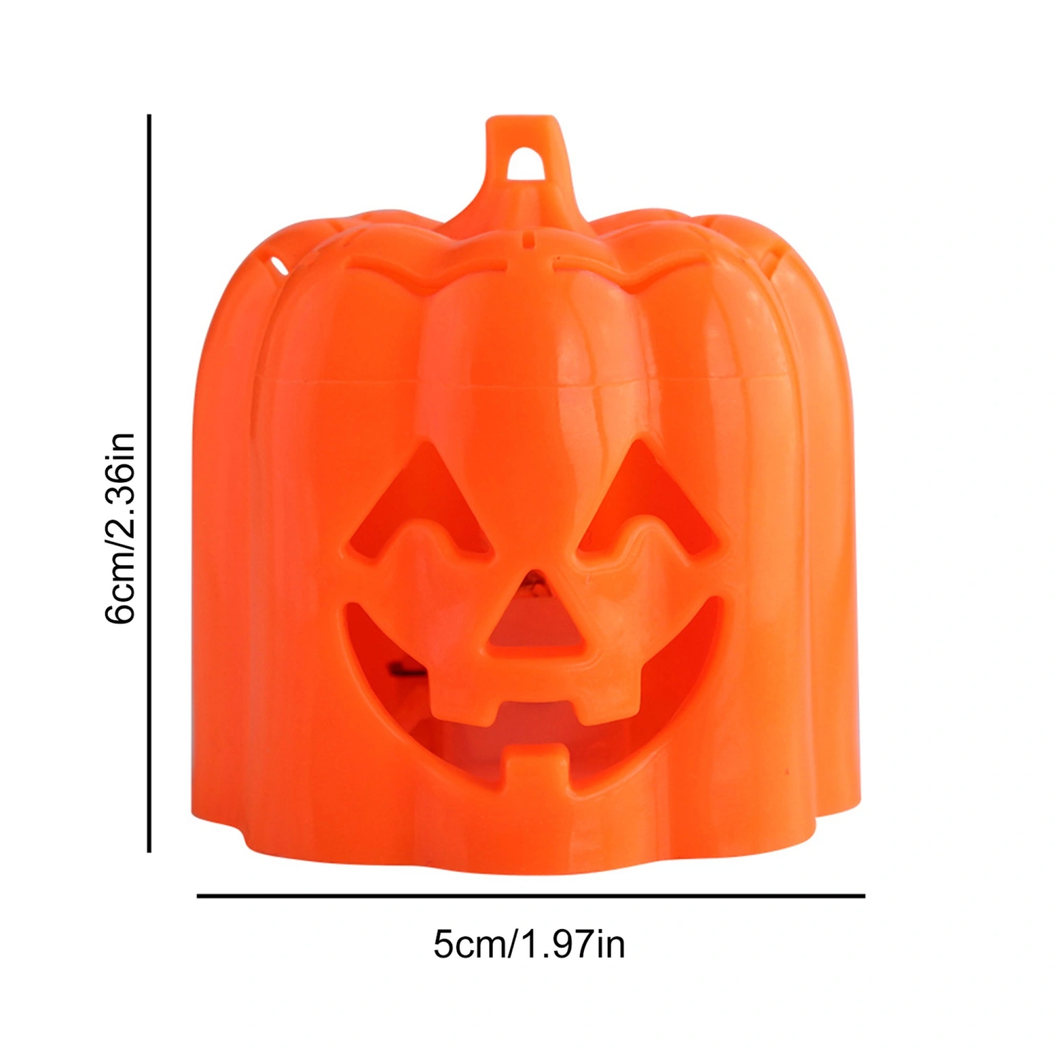 Pumpkin Candle Light, Flameless Desktop Lamp Halloween Decor