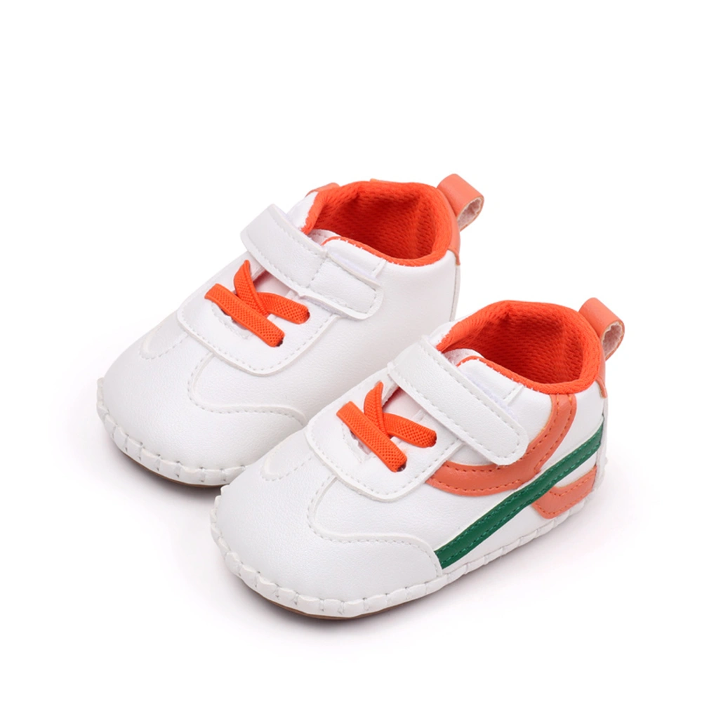 Baby Sneaker, Contrast Color Flexible Non-slip First Walking Shoes