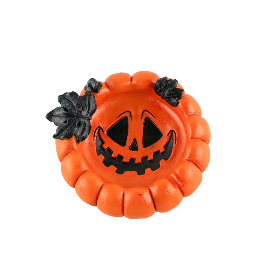 Halloween Pumpkin Ashtray Gothic Resin Craft Ashtray Home Decoration