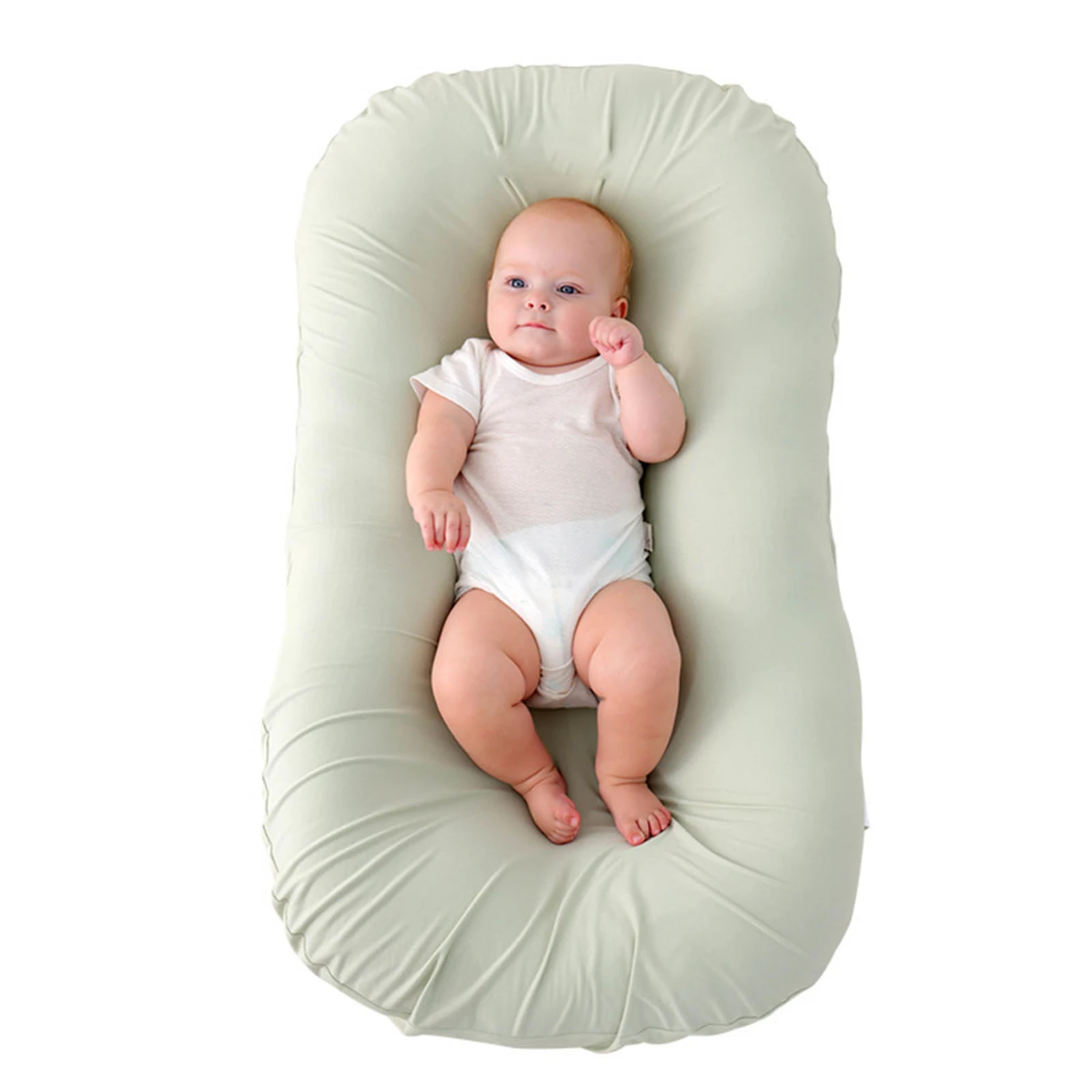 Baby Lounger Soft Breathable Infant Nest Comfortable Newborn Bed