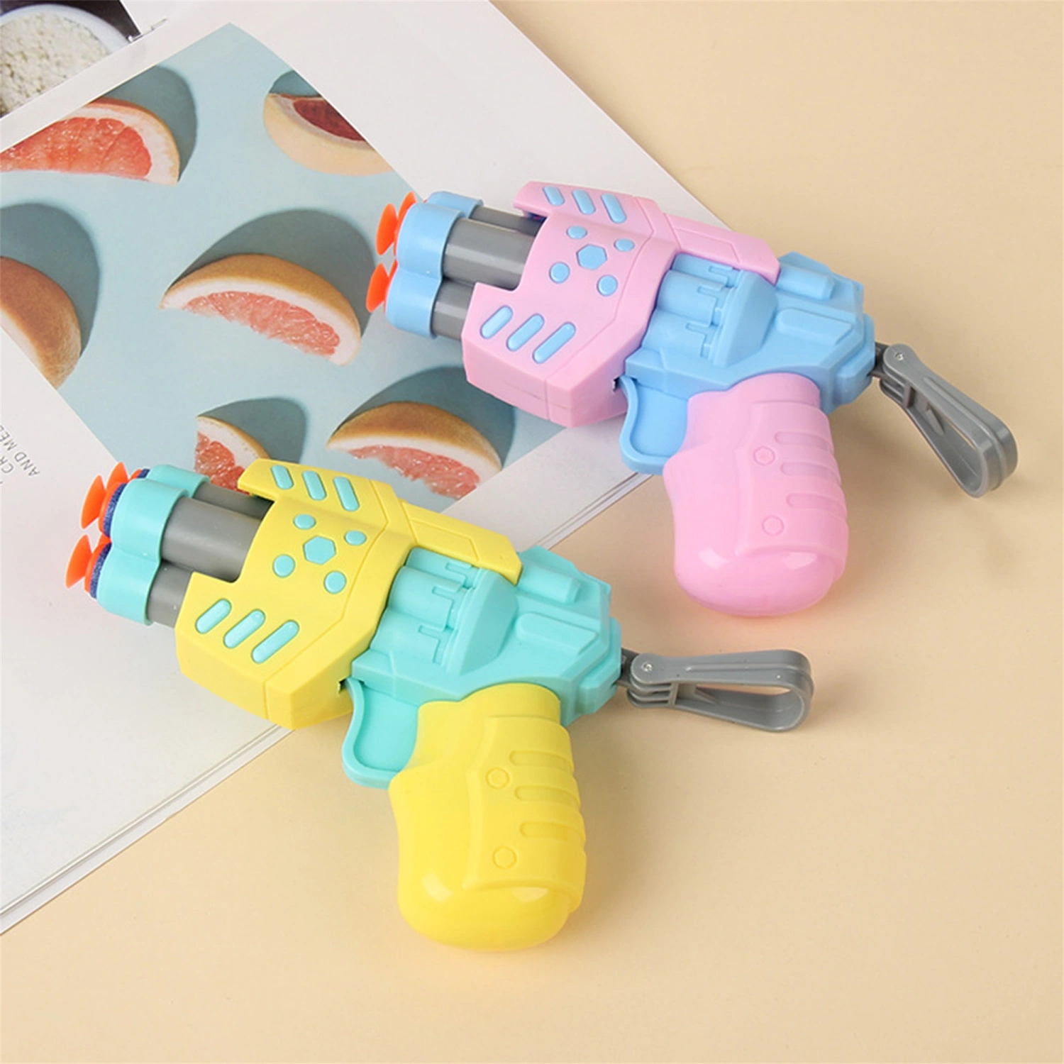 Kids Shooting Toys, 4 Holes Suction Cup Bullet Shooting Game
