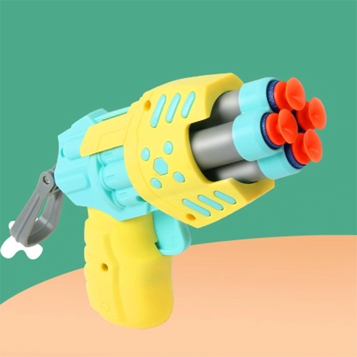 Kids Shooting Toys, 4 Holes Suction Cup Bullet Shooting Game
