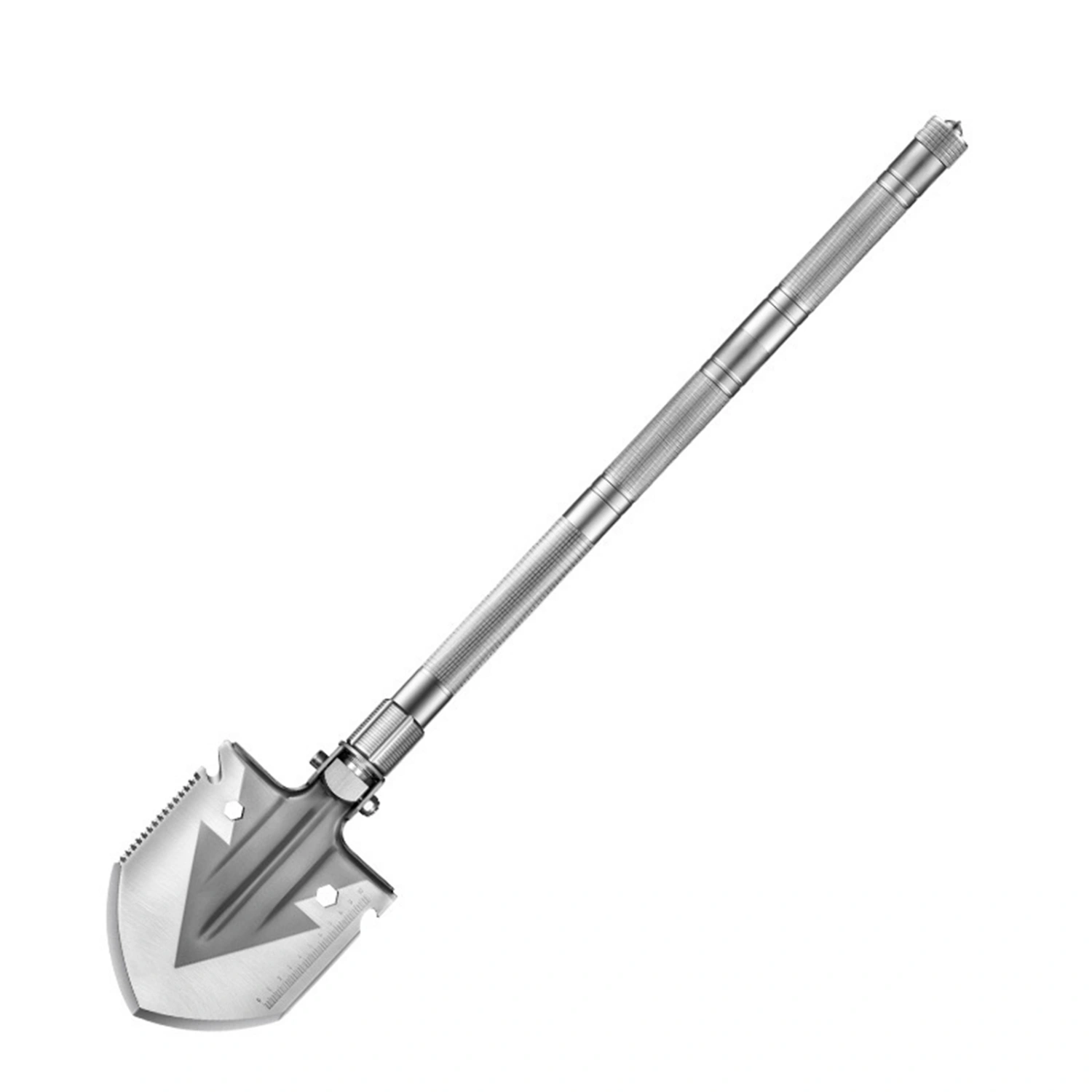 Survival Folding Shovel with Serrated Edge Stainless Steel Multitool