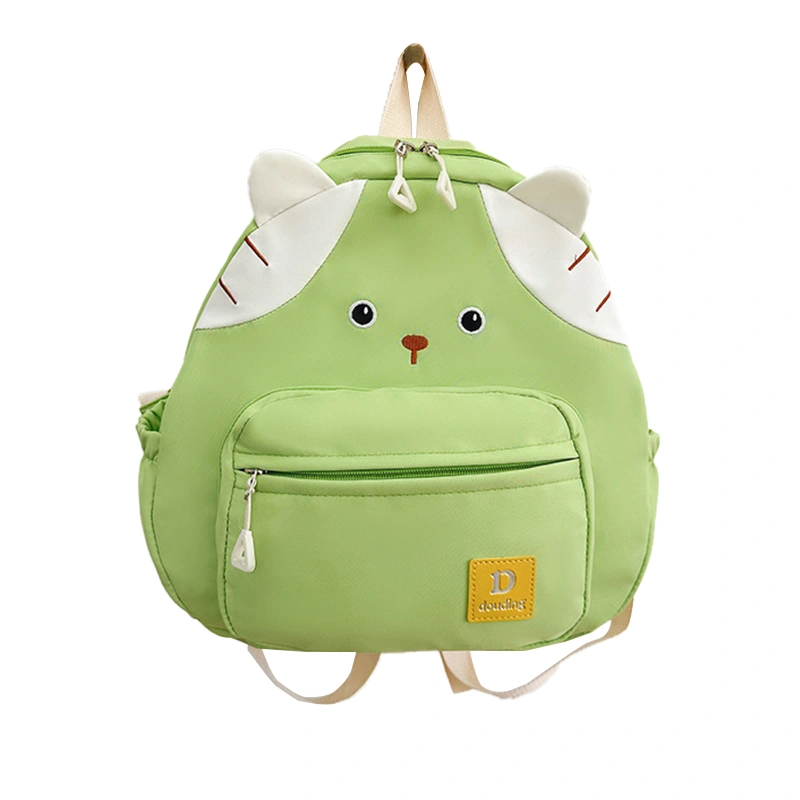 Kids Toddler Girls Backpack Cartoon Cat Large Capacity Schoolbag