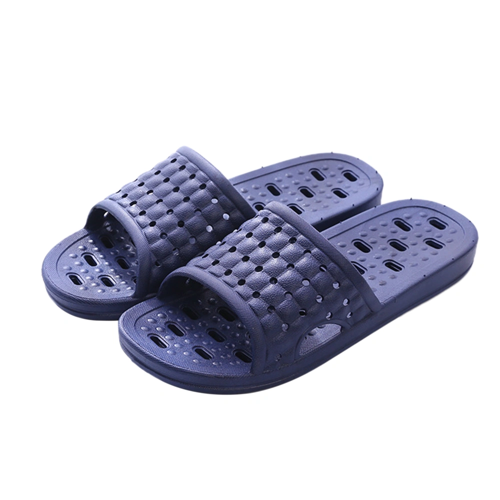 Adult Bathroom Slippers Hollowed out Non Slip Shower Slide Sandals