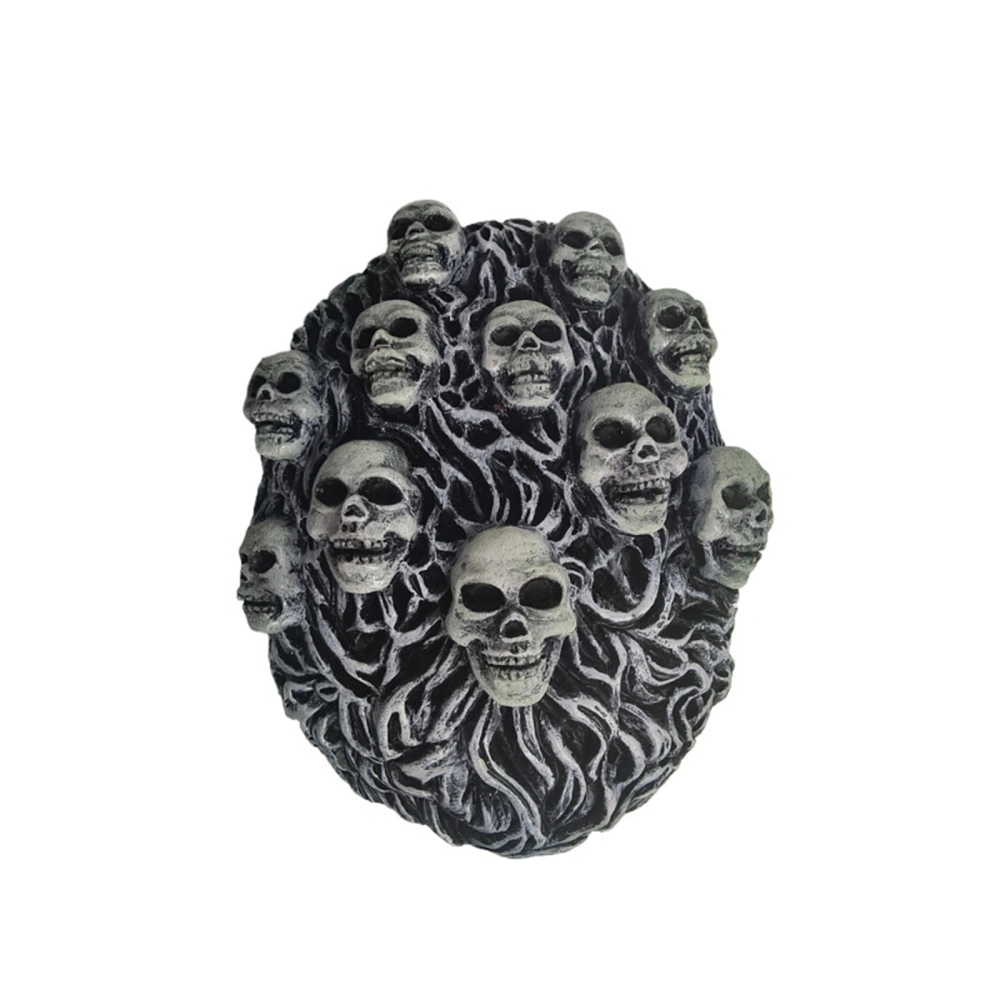 Skull Wall Hanging Statues, Glow in the Dark Horror Skulls Head