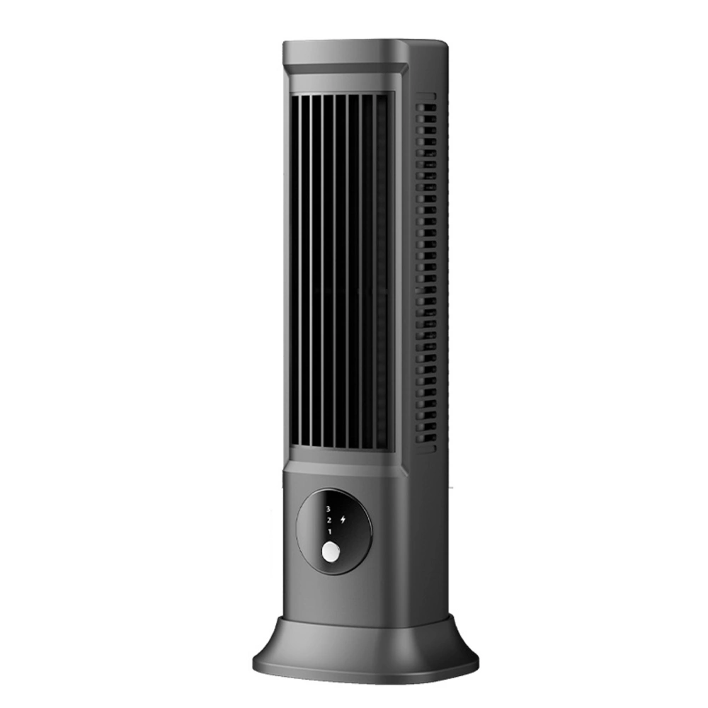 Portable Tower Fan 3 Speeds Rechargeable Oscillating Desk Cooling Fan