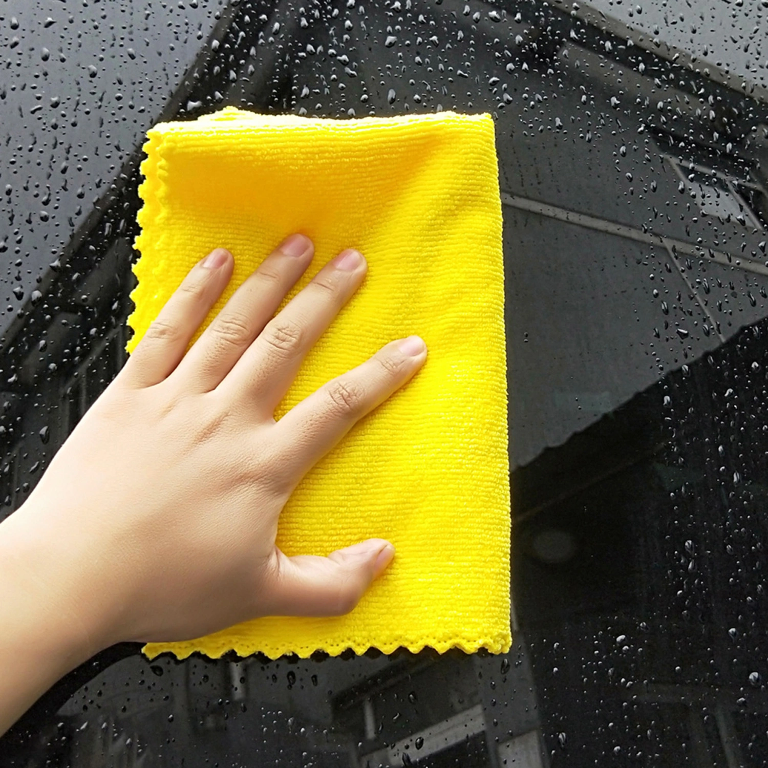 Microfiber Car Wash Towels Lint & Scratch Free Absorbent Dusting Cloth