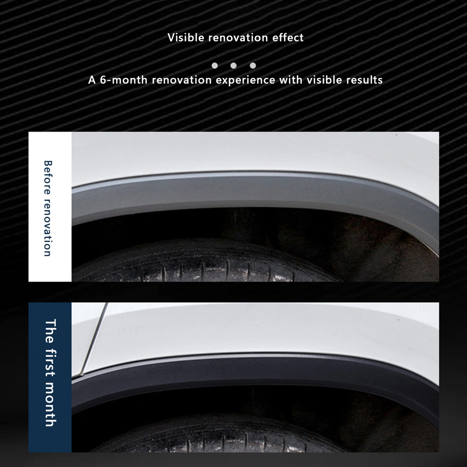 Crystal Coating for Car Plastic Restorer Refresher Gloss Protection