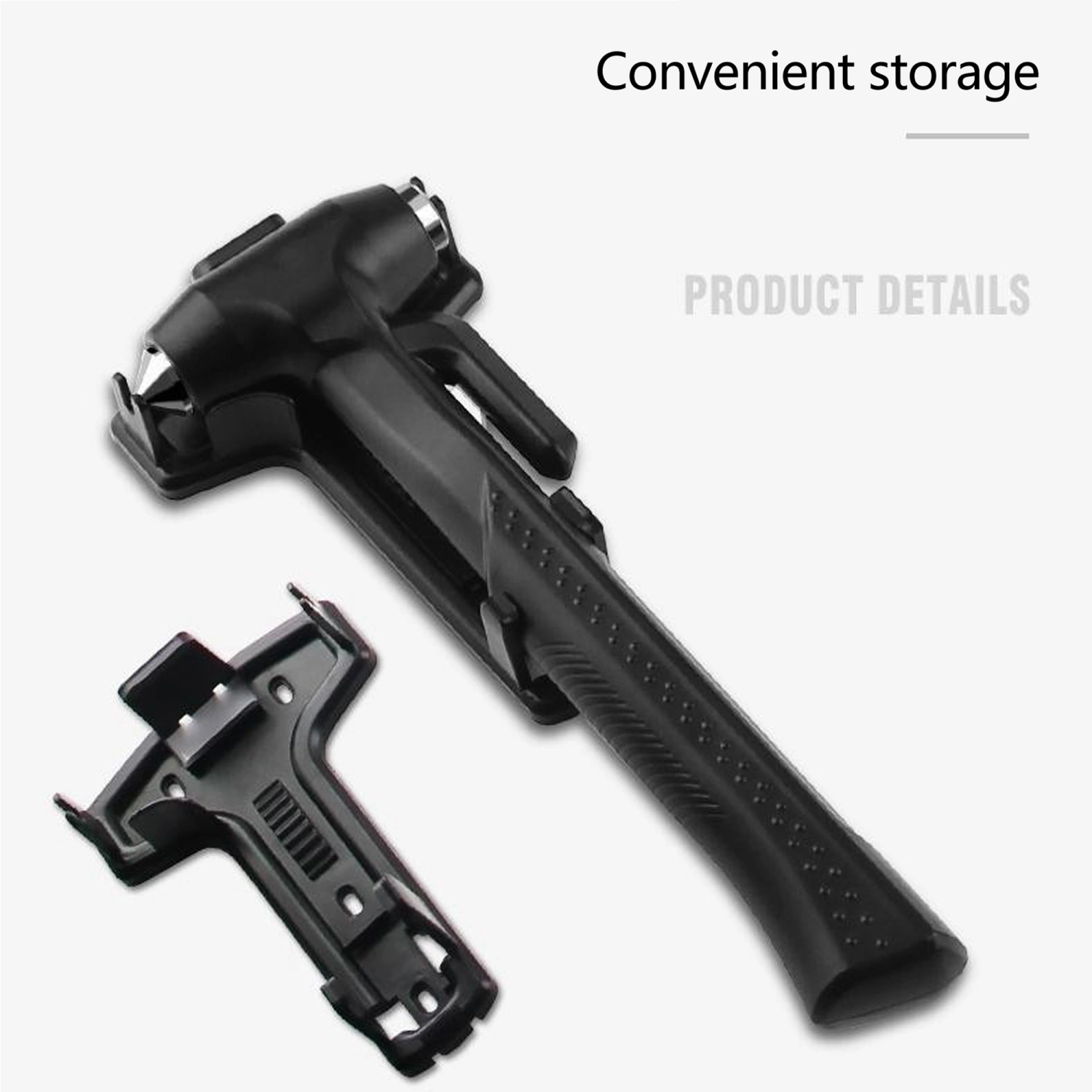 Car Safety Hammer Emergency Hammer with Mount Window Breaker