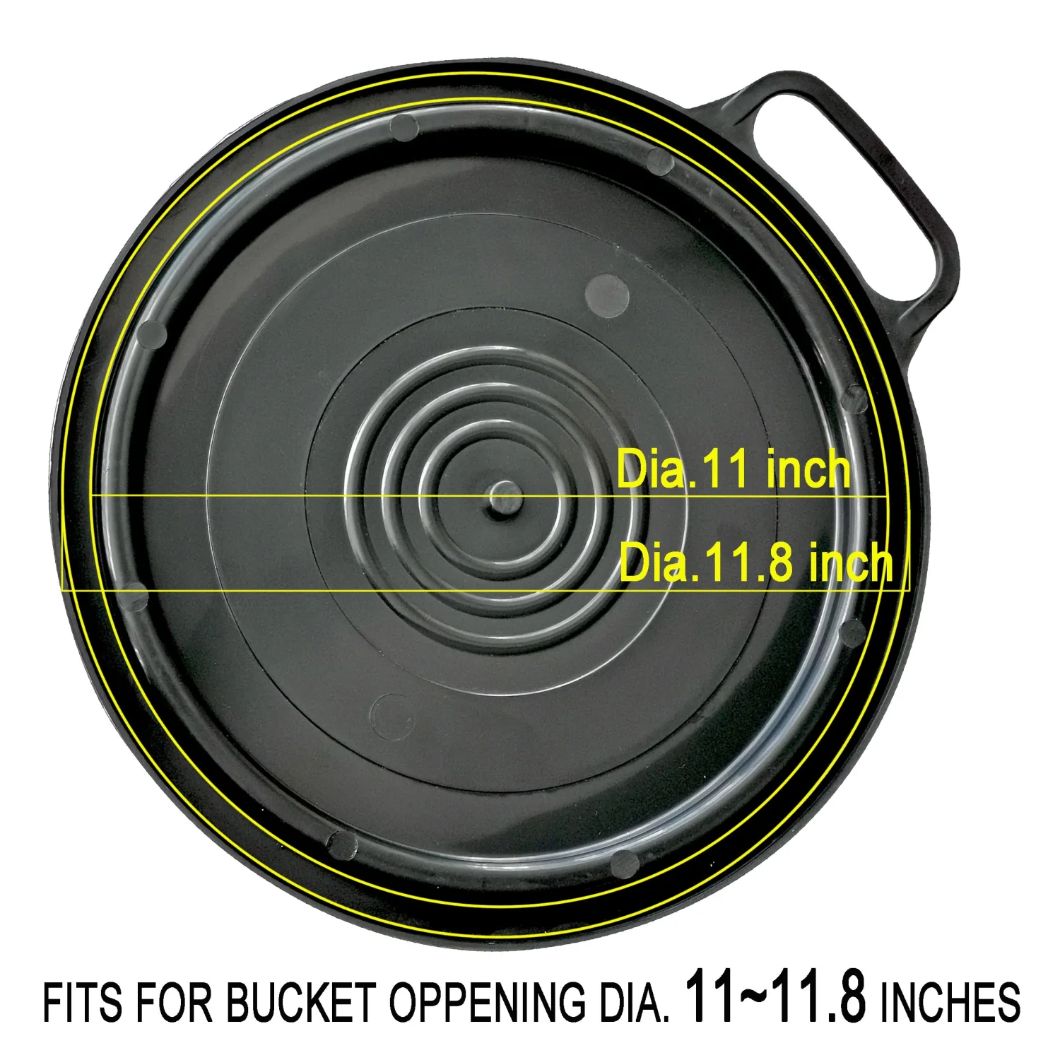 AUSCAMOTEK 5 Gallon Bucket Swivel Lid Cushion for Hunting Fishing Gardening