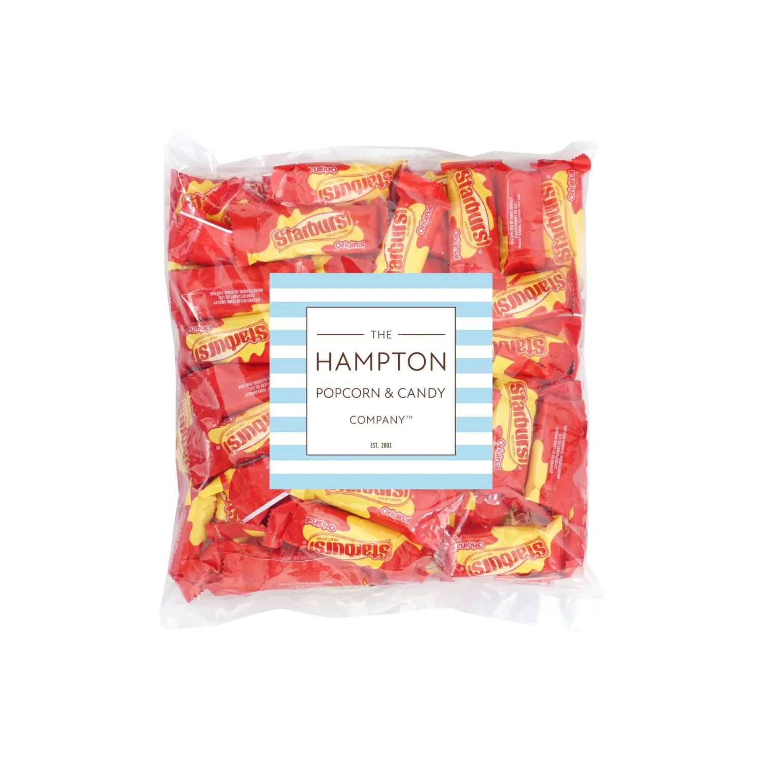 Fun Size Chewy Candy, 1.5 Pound Bulk Bag, 2 in 1 Pack, Individually Wrapped Candy