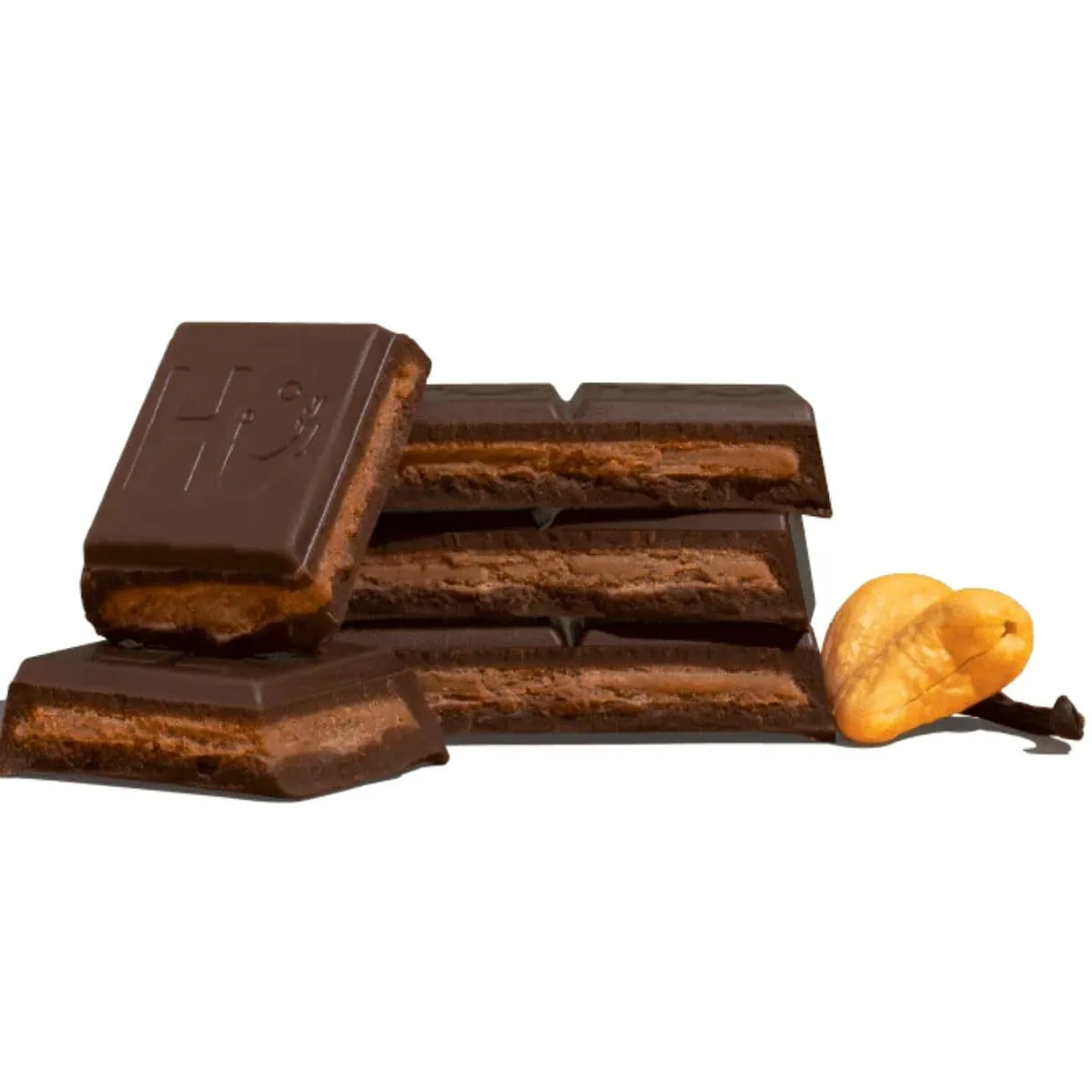 HU KITCHEN Cashew Vanilla Chocolate Bar, 2.1 OZ