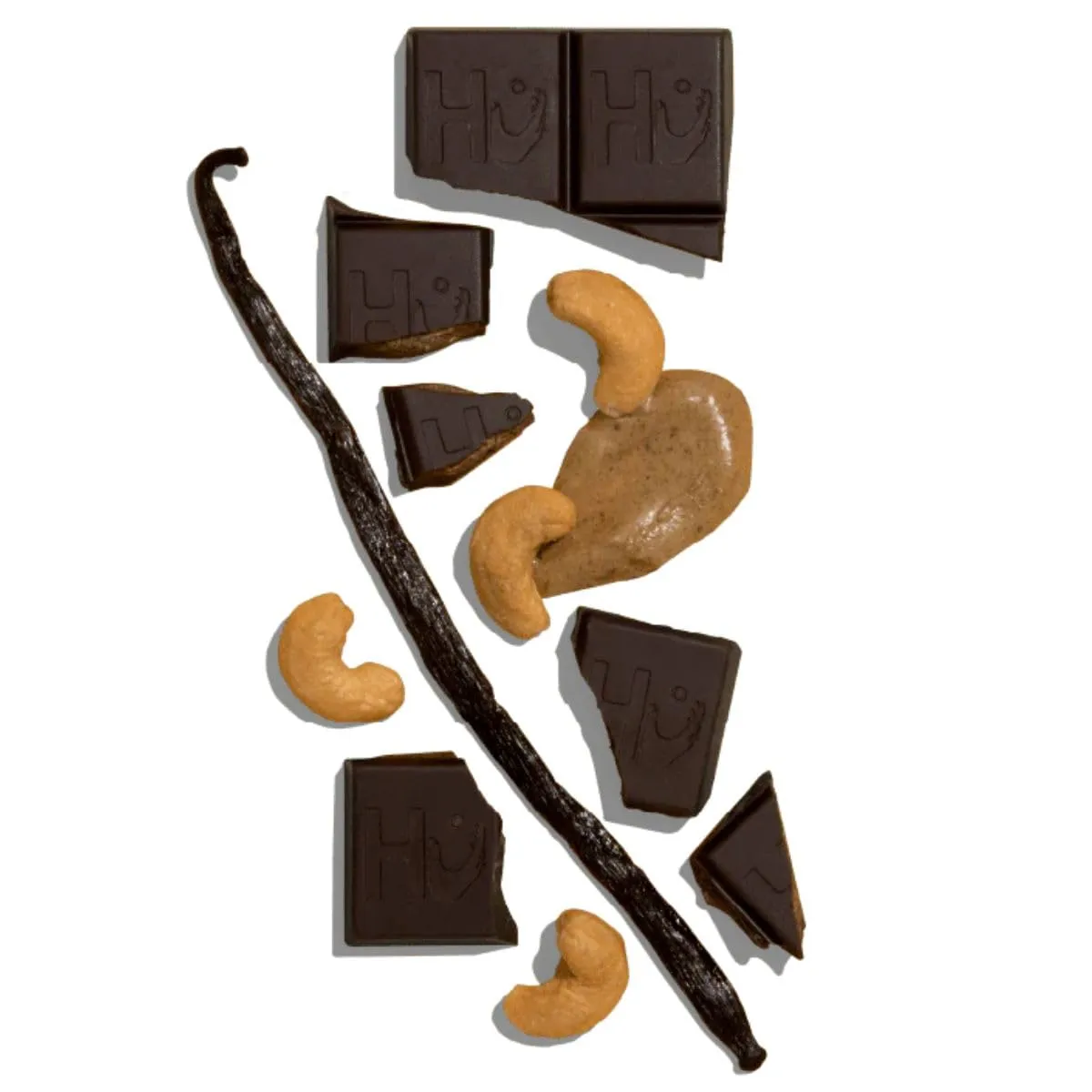 HU KITCHEN Cashew Vanilla Chocolate Bar, 2.1 OZ